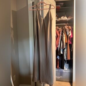 Midi dress, bronze. Perfect for weddings or events, date night, etc